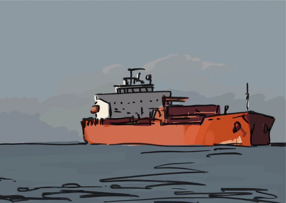 BATEAU ORANGE