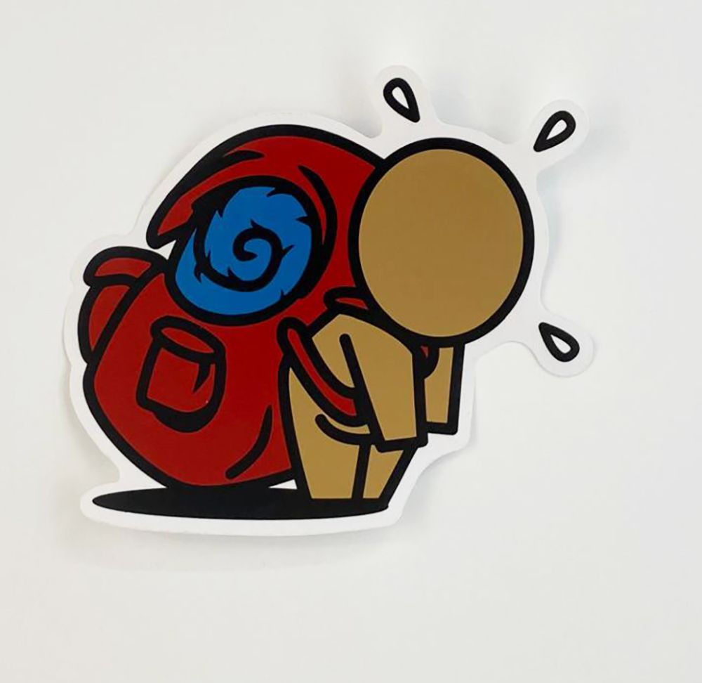 STICKER  ESCARGOT