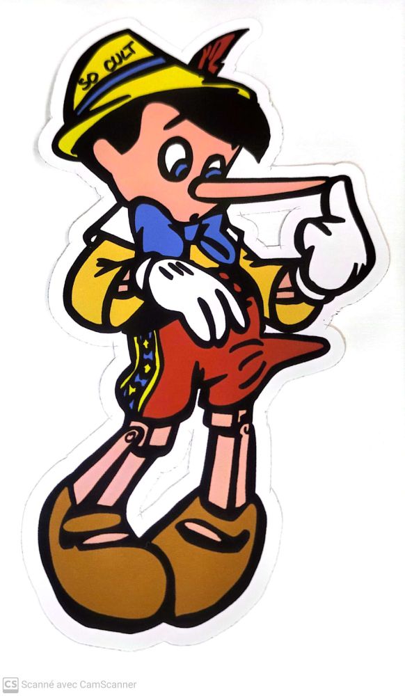 STICKER PINOCCHIO 