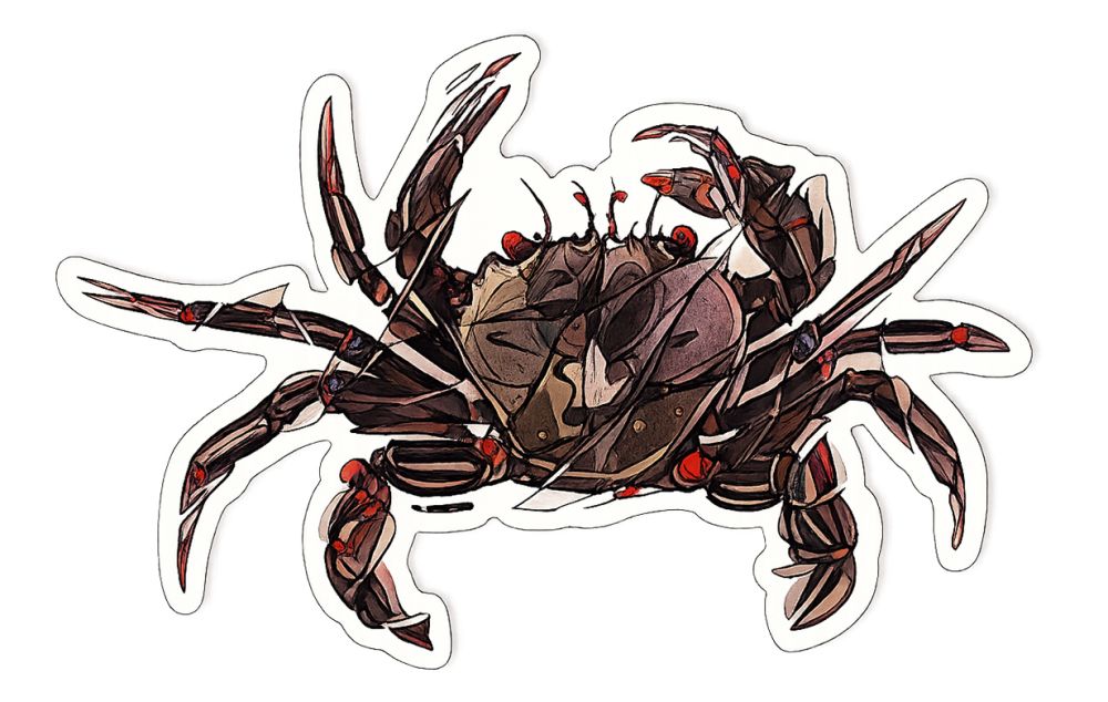 STCKER CRABE