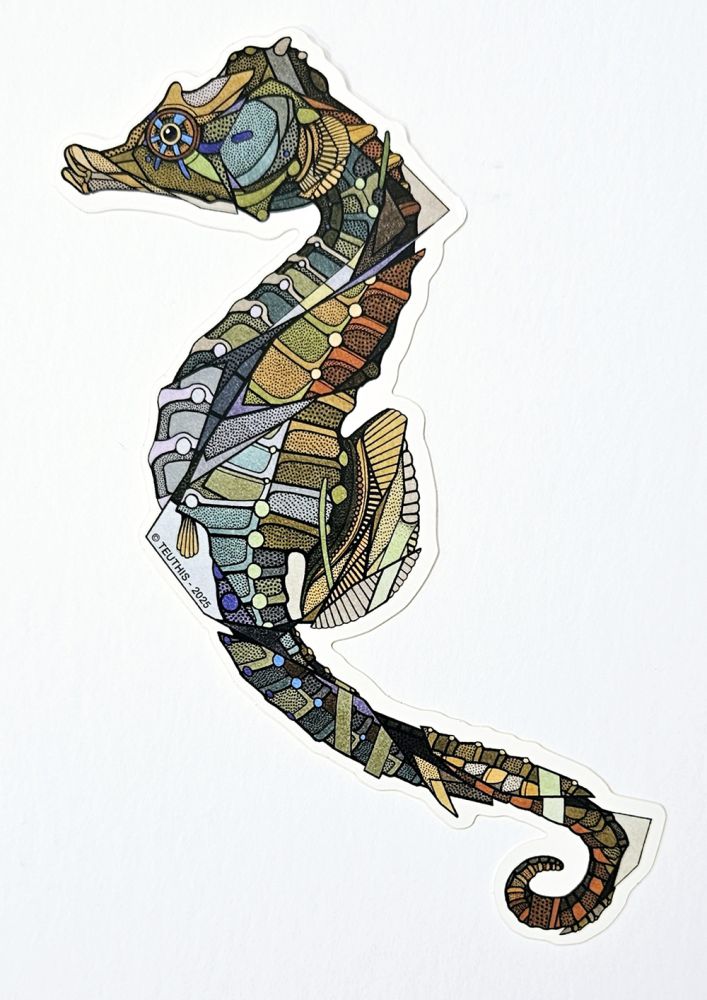STICKER HIPPOCAMPE